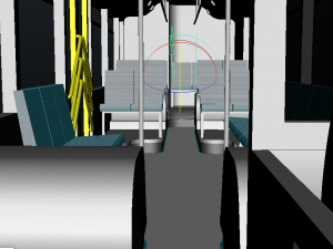 electric bus 3D 모델