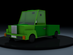 car lowpoly 3D 모델