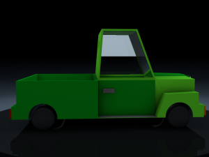 car lowpoly Modelo 3D