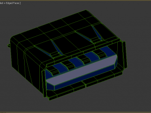 usb car 3D-Modell