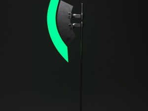 sci-fi laser axe 3D मॉडल