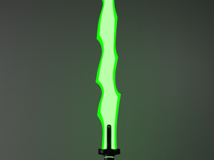 sci fi laser sword 3D Model