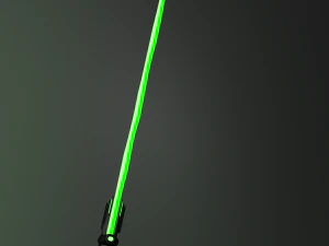 espada l&aacute;ser de ciencia ficci&oacute;n Modelo 3D