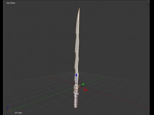 sci fi laser sword 3D-Modell