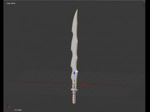 sci fi laser sword 3D-Modell