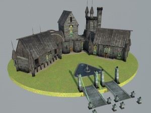 castle 3D Модель