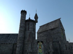 castello Modello 3D