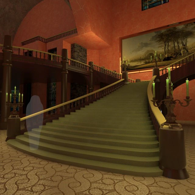 castello Modello 3D .c4d .max .obj .3ds .fbx .stl .blend 