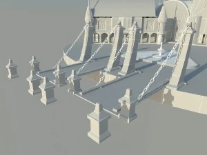 castello Modello 3D