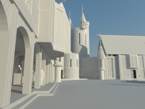 castle 3D Модель
