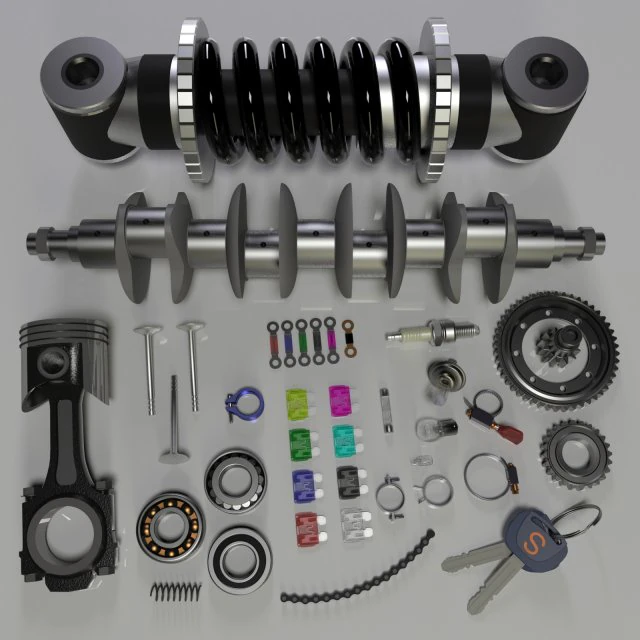 elementos Modelo 3D .c4d .max .obj .3ds .fbx .stl .blend 