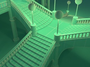 stair 3D 모델