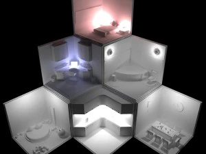 creatieve architectuur 3D Model