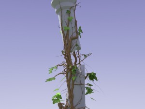 3d climbing plant 3Dモデル