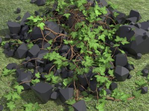 3d climbing plant 3Dモデル
