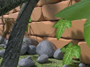 3d climbing plant 3D Model