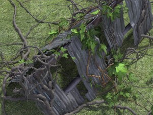 3d climbing plant 3Dモデル