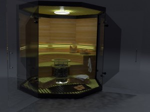 sauna 3D Модель