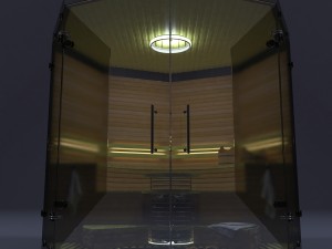 sauna Modèle 3D