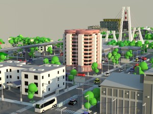 sity 3Dモデル