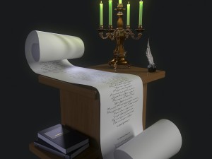 candlestick 3D Model