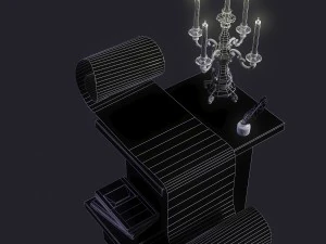 candlestick 3D Model
