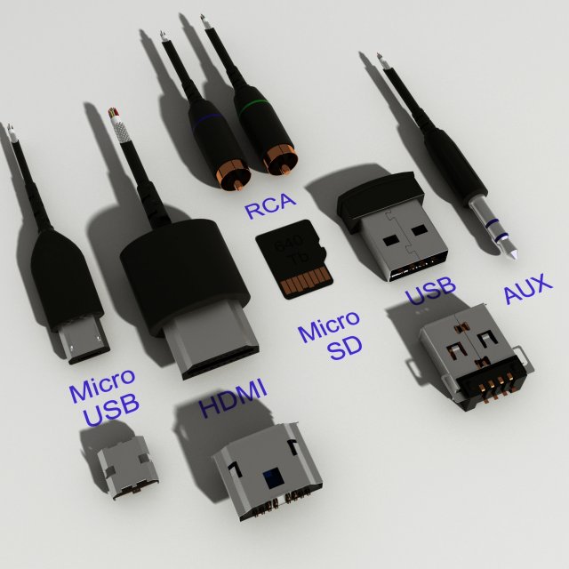 plug 3D Model .c4d .max .obj .3ds .fbx .stl .blend