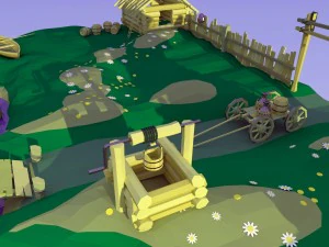 परिदृश्य 3D मॉडल