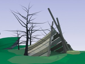 landscape 3Dモデル