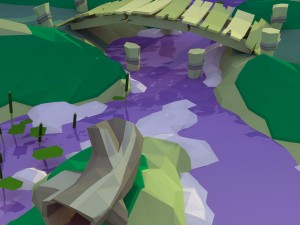 landscape 3Dモデル