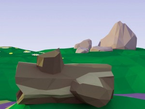 landscape 3Dモデル