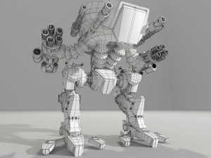 robot 3D मॉडल