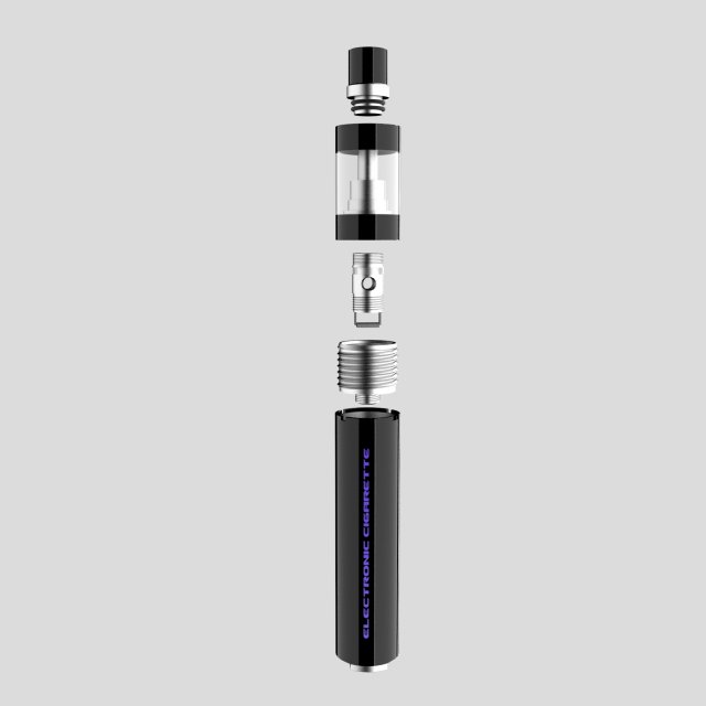 electronic cigarette 3D 模型 .c4d .max .obj .3ds .fbx .stl .blend 