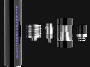 electronic cigarette 3D 模型