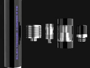 electronic cigarette 3D Model