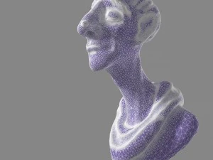 man bust 3D Model
