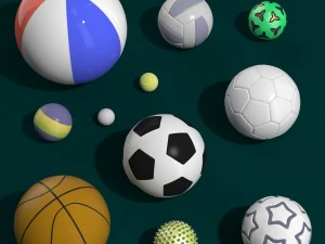 ボール 3Dモデル