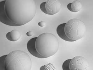 ボール 3Dモデル