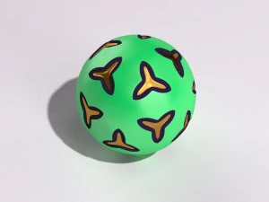 ボール 3Dモデル