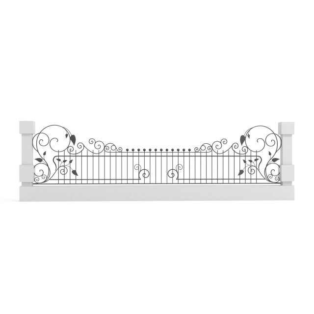 fence 3D Модель .c4d .max .obj .3ds .fbx .stl .blend 