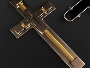 पार करना 3D मॉडल