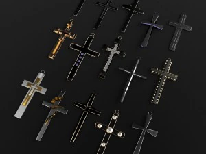 पार करना 3D मॉडल