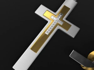 पार करना 3D मॉडल