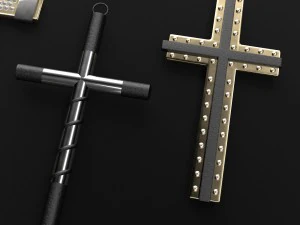 पार करना 3D मॉडल