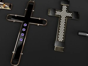 पार करना 3D मॉडल