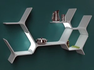 modulare Regale 3D Modell