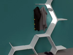 modular shelves 3D Model