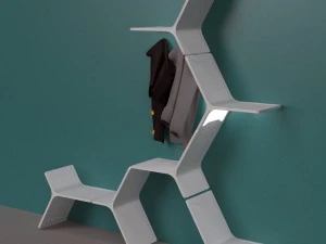 modular shelves 3D Model