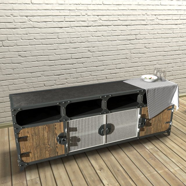 dressers 3D मॉडल .c4d .max .obj .3ds .fbx .stl .blend 