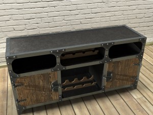 dressers 3D मॉडल